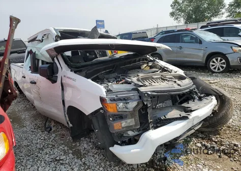 2025 Chevrolet Silverado K1500 Custom z USA, uszkodzony, nr VIN 1GCPKBEK7SZ229451